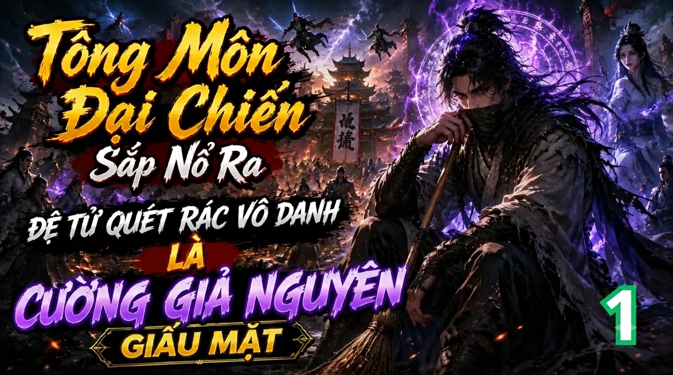 Tông Môn Đại Chiến Sắp Nổ Ra, Đệ Tử Quét Rác Vô Danh Là Cường Giả Nguyên Giấu Mặt