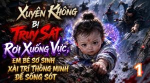 Xuyên Không Bị Truy Sát Rơi Xuống Vực, Em Bé Sơ Sinh Xài Trí Thông Minh Để Sống Sót cover
