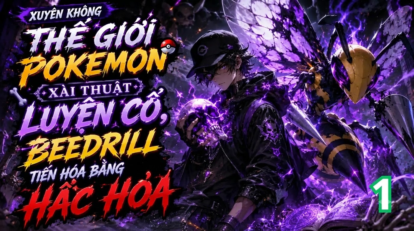 Xuyên Không Thế Giới Pokemon Xài Thuật Luyện Cổ, Beedrill Tiến Hóa Bằng Hắc Hóa thumbnail