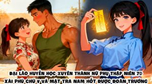Đại Lão Huyền Học Xuyên Thành Nữ Phụ Thập Niên 70 Xài Phù Chú Vả Mặt Tra Nam Hốt Được Đoàn Trưởng cover