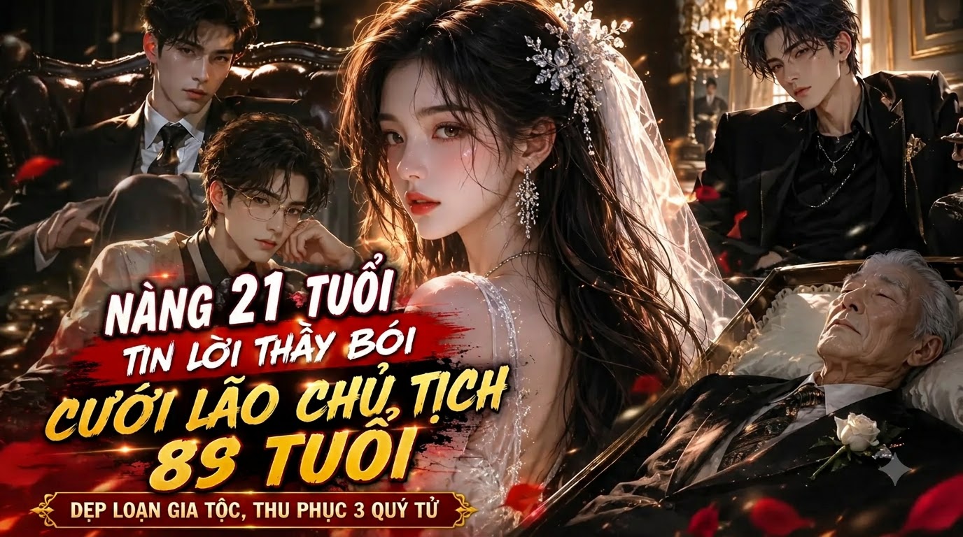 Nàng 21 Tuổi Tin Lời Thầy Bói Cưới Lão Chủ Tịch 89 Tuổi Dẹp Loạn Gia Tộc Thu Phục 3 Quý Tử