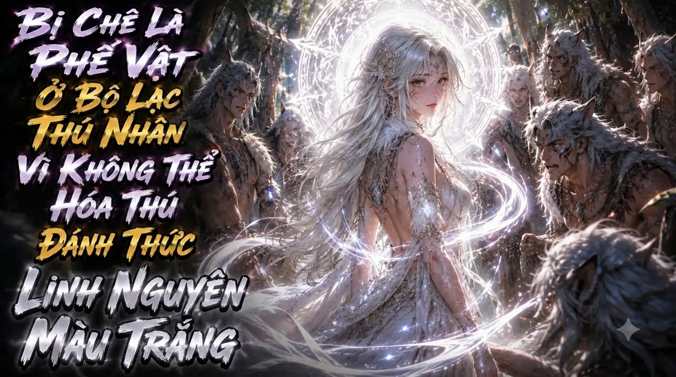 Bị Chê Là Phế Vật Ở Bộ Lạc Thú Nhân Vì Không Thể Hóa Thú Đánh Thức Linh Nguyên Màu Trắng thumbnail