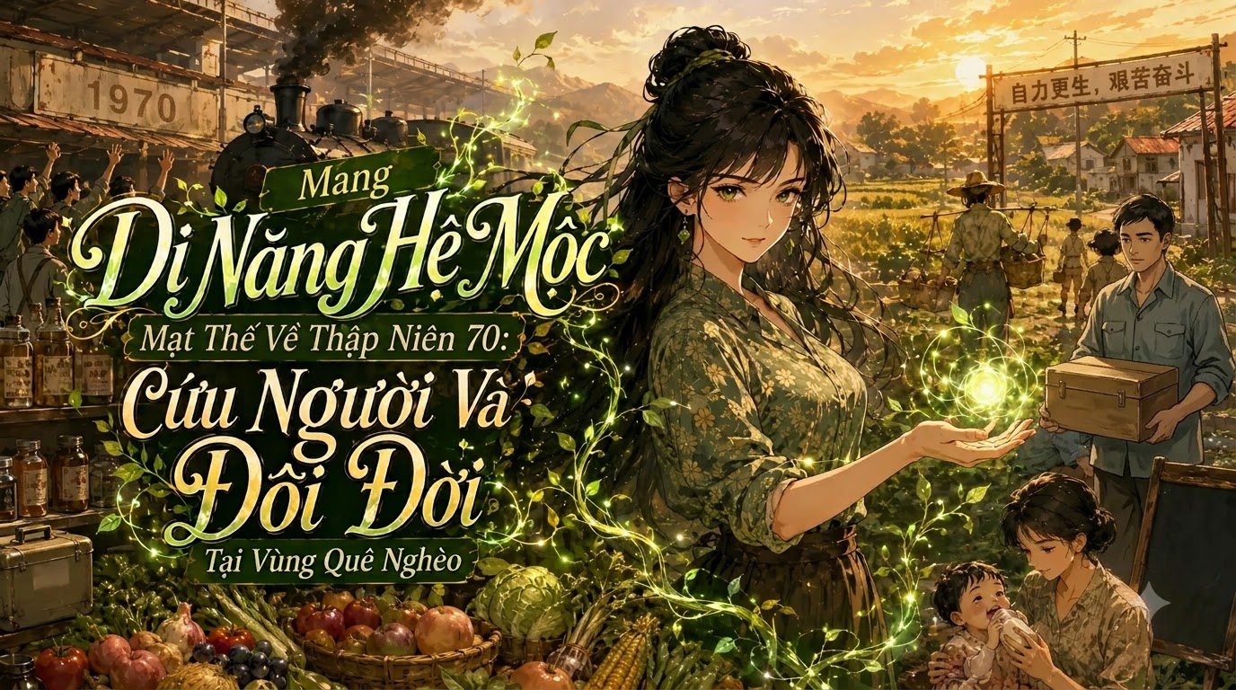Mang Dị Năng Hệ Mộc Mạt Thế Về Thập Niên 70: Cứu Người Và Đổi Đời Tại Vùng Quê Nghèo