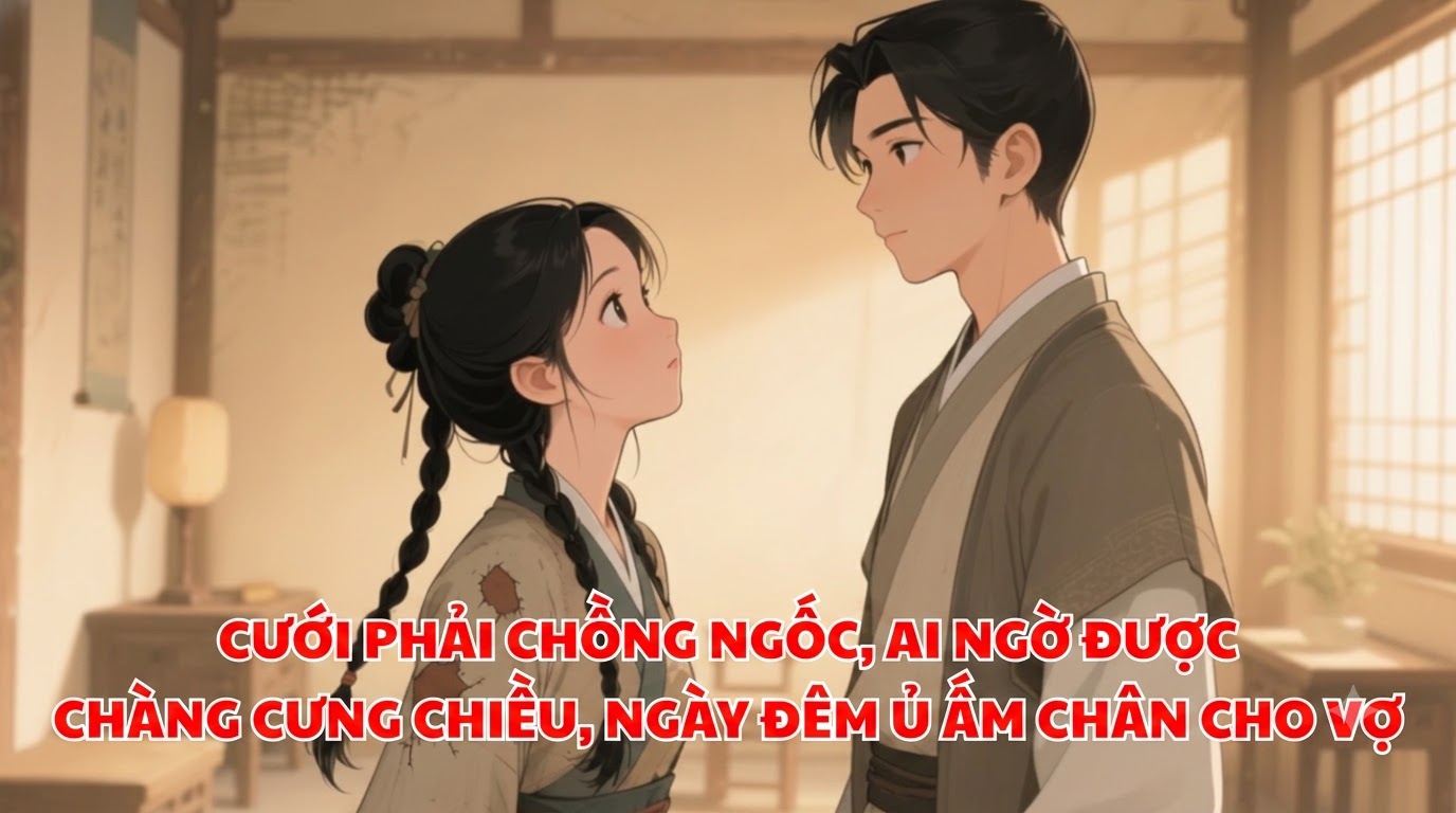 CƯỚI PHẢI CHỒNG NGỐC, AI NGỜ ĐƯỢC CHÀNG CƯNG CHIỀU, NGÀY ĐÊM Ủ ẤM CHÂN CHO VỢ thumbnail