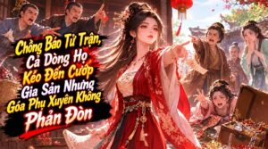 Chồng Báo Tử Trận, Cả Dòng Họ Kéo Đến Cướp Gia Sản Nhưng Góa Phụ Xuyên Không Phản Đòn cover