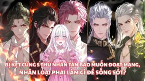 Bị Kẹt Chung Với 5 Thú Nhân Tàn Bạo Muốn Lấy Mạng, Loài Người Phải Làm Gì, Sống Sót cover