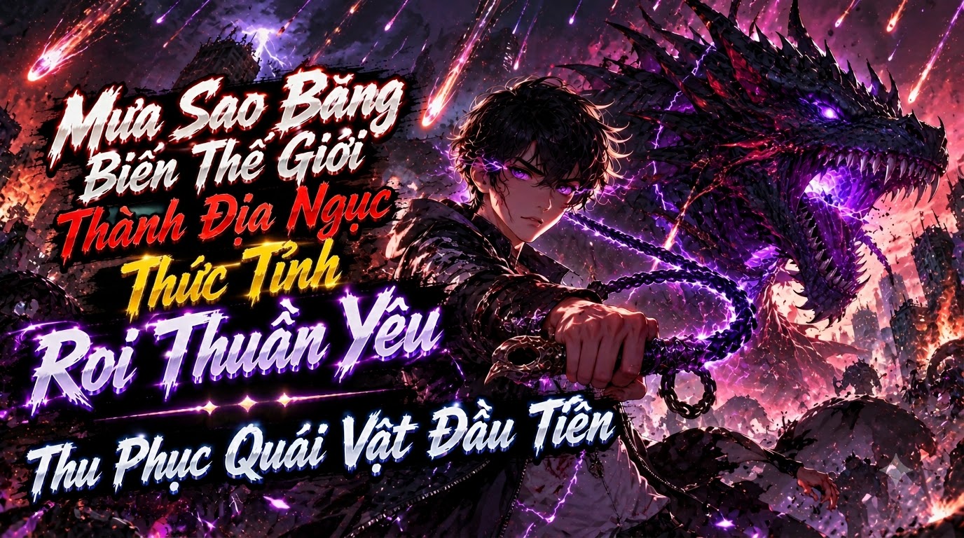 Mưa Sao Băng Biến Thế Giới Thành Địa Ngục, Thức Tỉnh Roi Thuần Yêu, Thu Phục Quái Vật Đầu Tiên