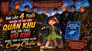 Đại Lão 4 Tuổi Xuyên Về Đại Viện Quân Khu Xài Tài Tạo Vũ Khí Được Tám Vị Tướng Quân Cưng Chiều cover