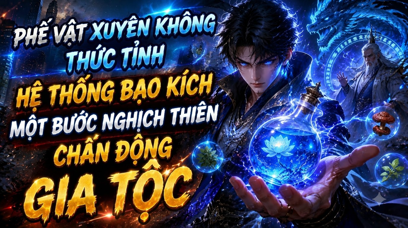 Phế Vật Xuyên Không Thức Tỉnh Hệ Thống Bạo Kích Một Bước Nghịch Thiên Chấn Động Gia Tộc