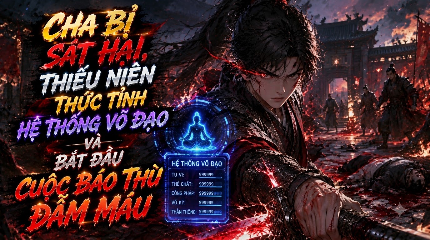 Cha Bị Sát Hại Thiếu Niên Thức Tỉnh Hệ Thống Võ Đạo, Bắt Đầu Cuộc Báo Thù Đẫm Máu