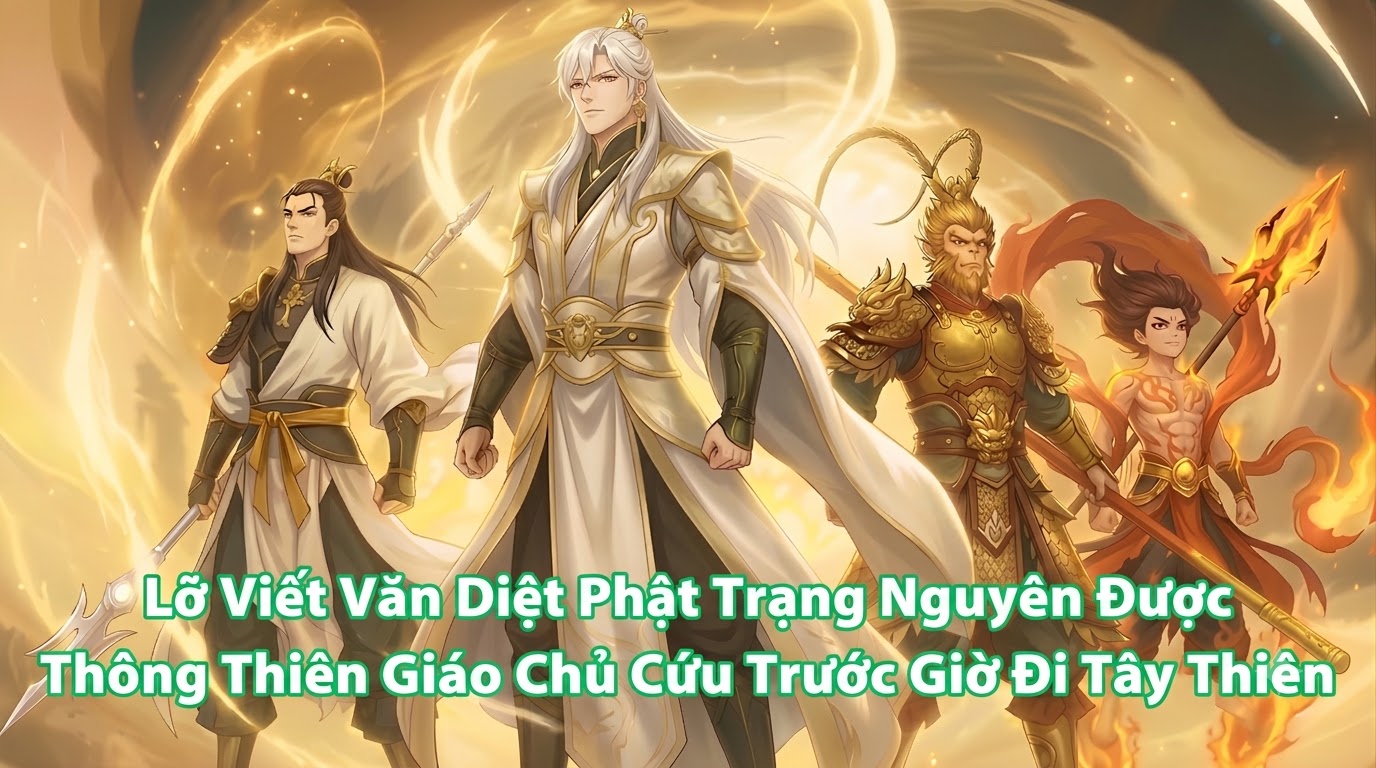 Lỡ Viết Văn Diệt Phật Trạng Nguyên Được Thông Thiên Giáo Chủ Cứu Trước Giờ Đi Tây Thiên