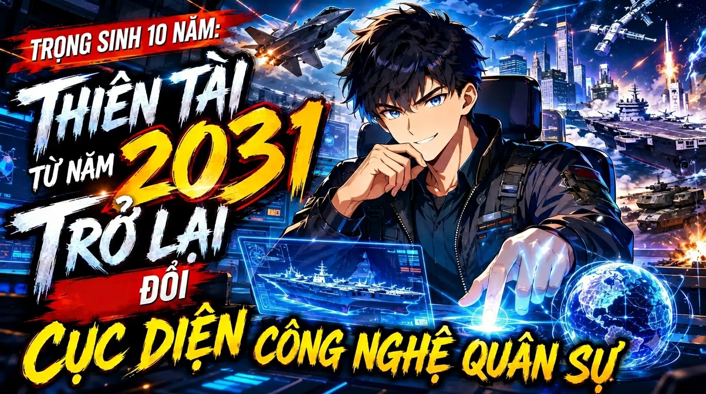 Trọng Sinh 10 Năm Thiên Tài Từ Năm 2031 Trở Lại Đổi Cục Diện Công Nghệ Quân Sự thumbnail