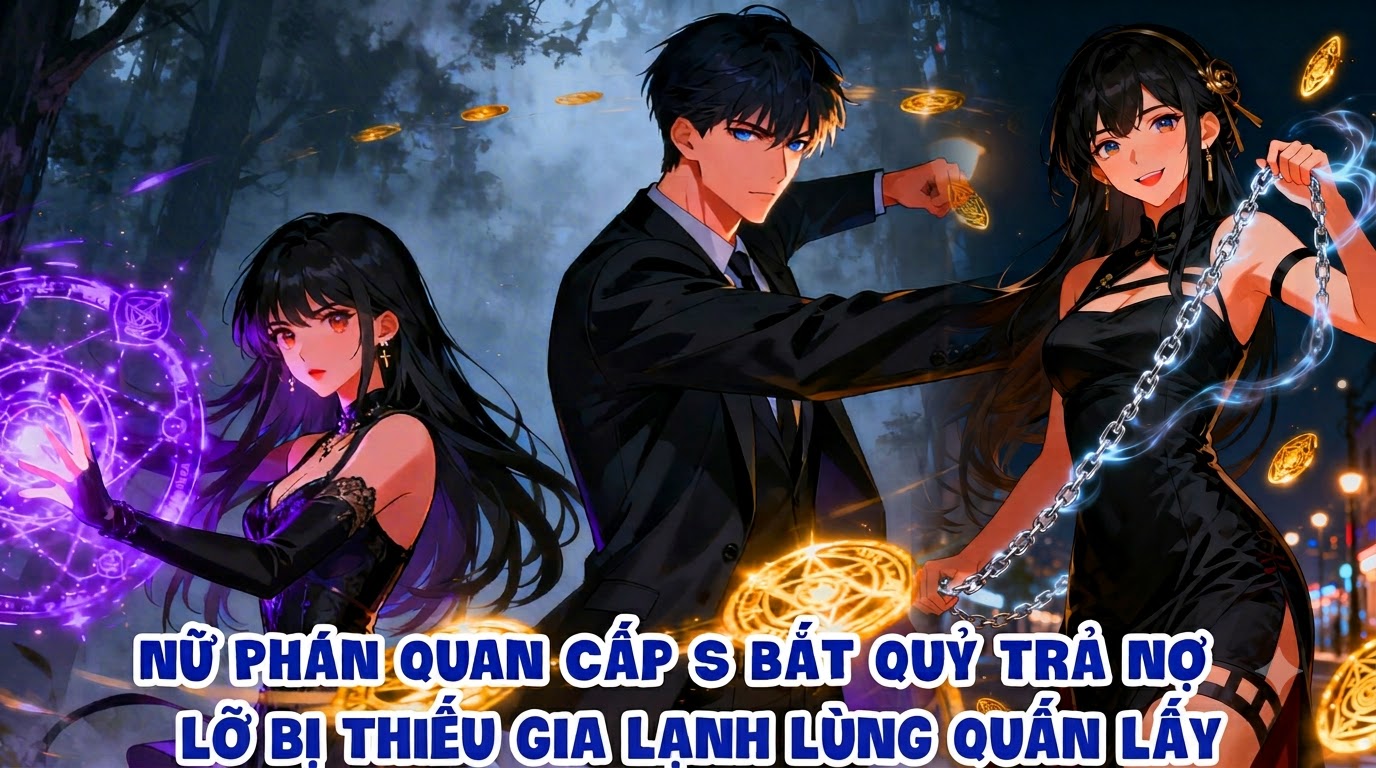 Nữ Phán Quan Cấp S Bắt Quỷ Trả Nợ Lỡ Bị Thiếu Gia Lạnh Lùng Quấn Lấy