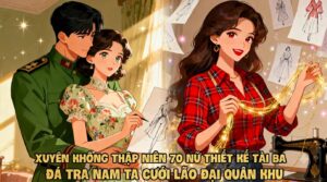 Xuyên Không Thập Niên 70 Nữ Thiết Kế Tài Ba Đá Tra Nam Ta Cưới Lão Đại Quân Khu cover