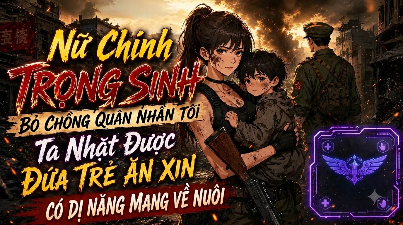 Nữ Chính Trọng Sinh Bỏ Chồng Quân Nhân Tồi Nhặt Đứa Trẻ Ăn Xin Có Dị Năng Mang Về Nuôi