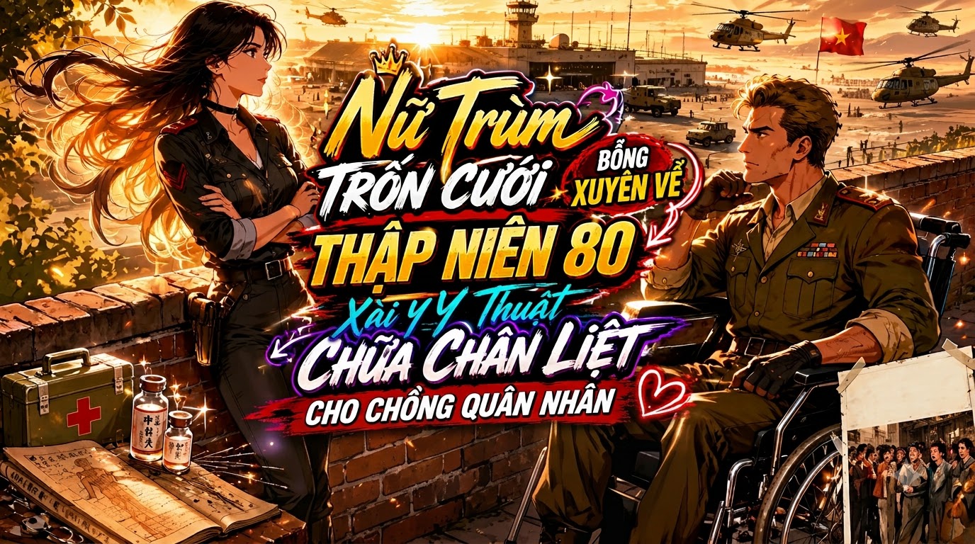 Nữ Trùm Trốn Cưới Bỗng Xuyên Về Thập Niên 80 Xài Y Thuật Chữa Chân Liệt Cho Chồng Quân Nhân