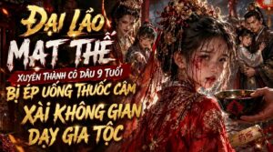 ĐẠI LÃO MẠT THẾ XUYÊN THÀNH CÔ DÂU 9 TUỔI BỊ ÉP UỐNG THUỐC CÂM XÀI KHÔNG GIAN DẠY GIA TỘC cover