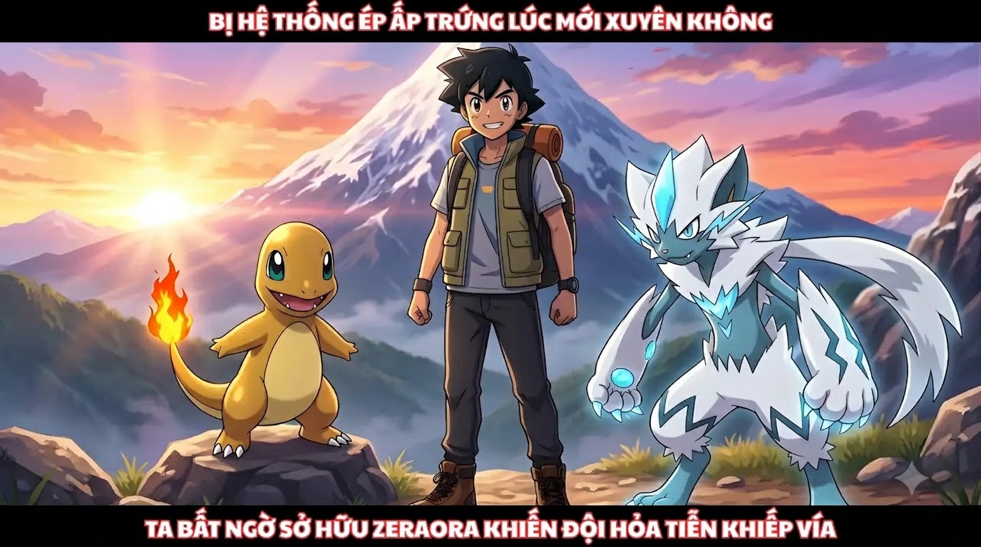 Xuyên Không Bị Hệ Thống Bắt Ấp Trứng Ai Ngờ Nở Ra Là Zeraora Đội Hỏa Tiễn Biết Run Sợ