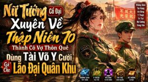 Nữ Tướng Cổ Đại Xuyên Về Thập Niên 70 Thành Vợ Thôn Quê Xài Tài Võ Y Cưới Lão Đại Quân Khu cover