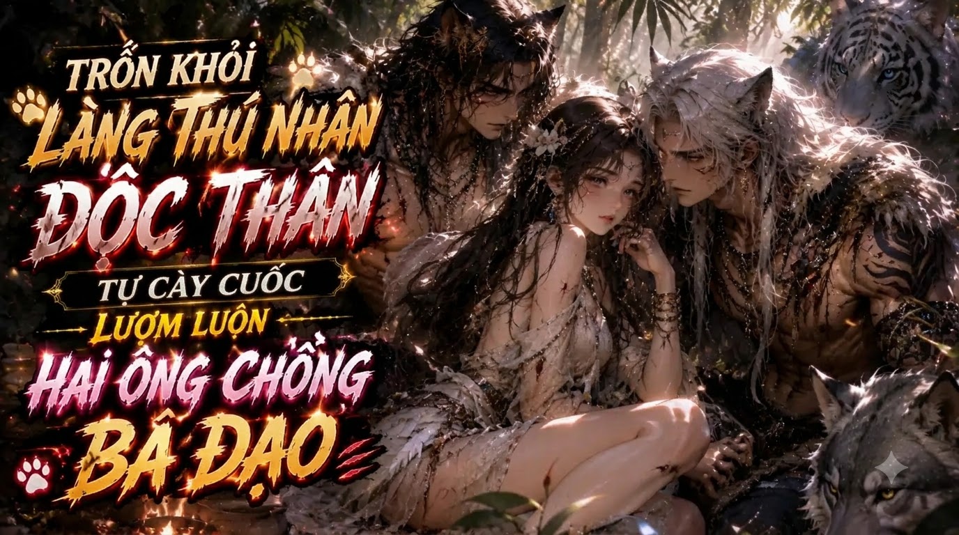 Trốn Khỏi Làng Thú Nhân Độc Thân, Tự Cày Cuốc Lượm Luôn Hai Ông Chồng Bá Đạo