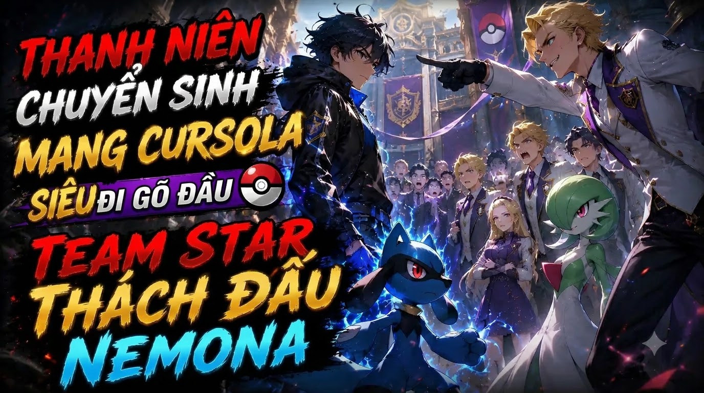 Thanh Niên Chuyển Sinh Mang Cursola Siêu Dị Đi Gõ Đầu Team Star Thách Đấu Nemona thumbnail