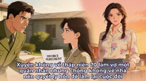 XUYÊN VỀ THẬP NIÊN 70 LÀM VỢ QUÂN NHÂN CHỒNG KHÔNG VỀ QUYẾT LY HÔN LÀM LẠI CUỘC ĐỜI cover
