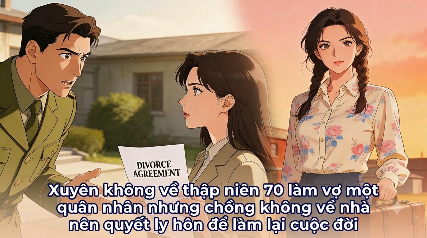 XUYÊN VỀ THẬP NIÊN 70 LÀM VỢ QUÂN NHÂN CHỒNG KHÔNG VỀ QUYẾT LY HÔN LÀM LẠI CUỘC ĐỜI