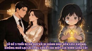 BÉ GÁI 3 TUỔI BỊ NHÀ RUỒNG BỎ, ĐÁNH ĐẾN GÃY XƯƠNG – KHÔNG NGỜ TIỂU CÔNG CHÚA NHÀ HÀO MÔN! cover