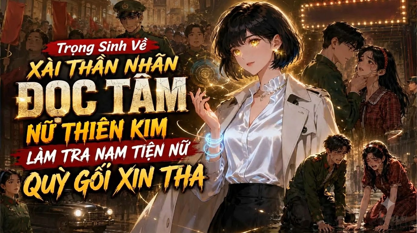Trọng Sinh Về Xài Thần Nhãn Đọc Tâm Nữ Thiên Kim Làm Tra Nam Tiện Nữ Quỳ Gối Xin Tha