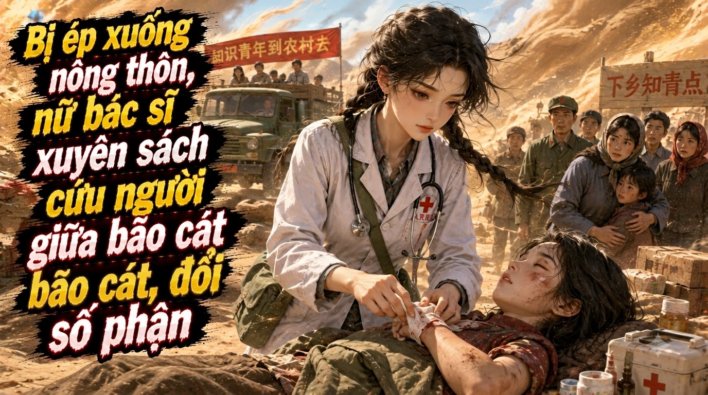 Bị ép xuống nông thôn, nữ bác sĩ xuyên sách cứu người giữa bão cát, đổi số phận thumbnail