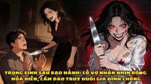 TRỌNG SINH SAU BẠO HÀNH: VỢ NHẪN NHỊN BỖNG “HÓA ĐIÊN”, CẦM DAO TRUY ĐUỔI NHÀ CHỒNG cover