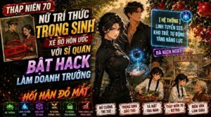 NỮ TRI THỨC TRỌNG SINH XÉ BỎ HÔN ƯỚC VỚI SĨ QUAN BẬT HACK LÀM DOANH TRƯỞNG HỐI HẬN ĐỎ MẮT cover