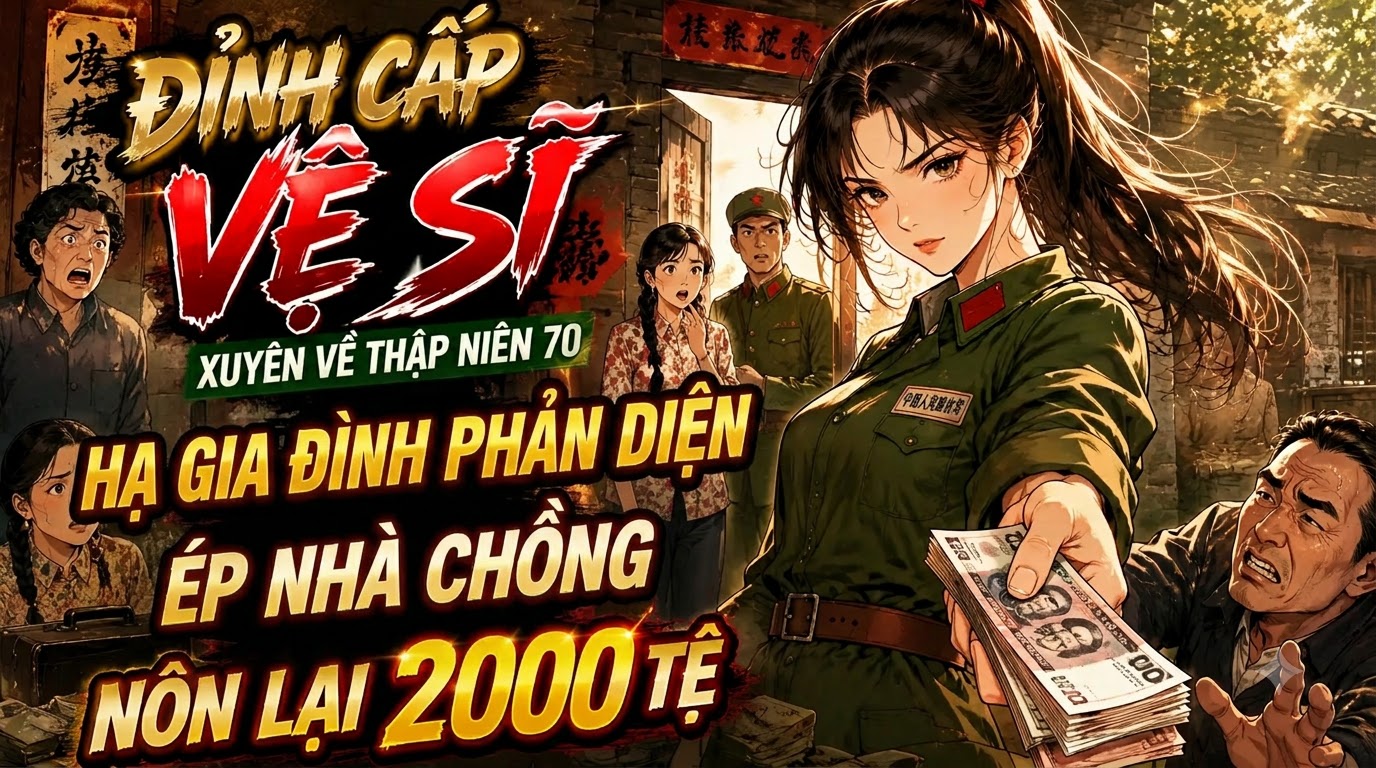 ĐỈNH CẤP VỆ SĨ XUYÊN VỀ THẬP NIÊN 70 HẠ GIA ĐÌNH PHẢN DIỆN ÉP NHÀ CHỒNG NÔN LẠI 2000 TỆ