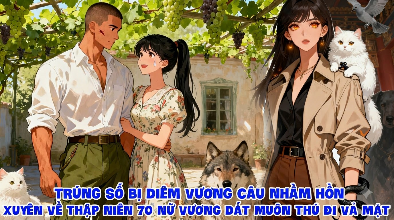 TRÚNG SỐ BỊ DIÊM VƯƠNG CÂU NHẦM HỒN XUYÊN VỀ THẬP NIÊN 70 NỮ VƯƠNG DẮT MUÔN THÚ ĐI VẢ MẶT