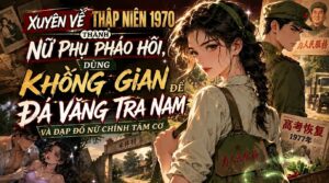 XUYÊN VỀ NĂM 70 THÀNH NỮ PHỤ PHÁO HÔI MANG KHÔNG GIAN ĐÁ TRA NAM ĐẠP ĐỔ NỮ CHÍNH TÂM CƠ cover
