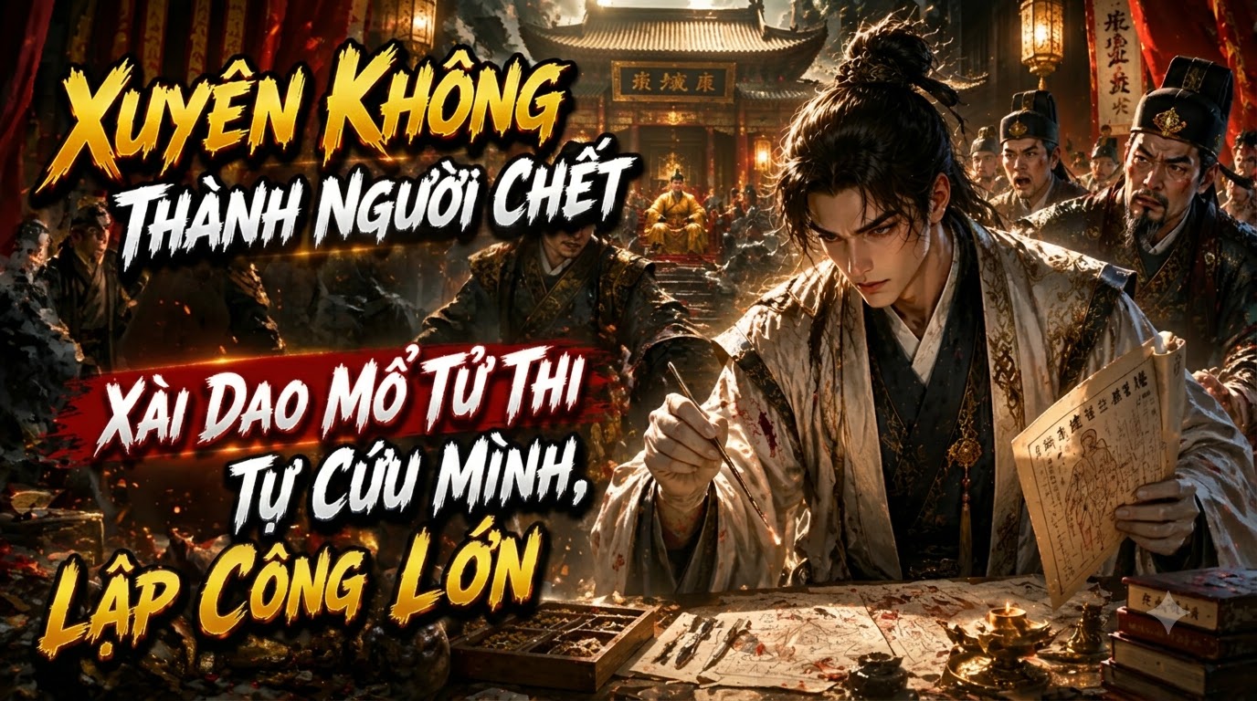 Xuyên Không Thành Người Chết Ở Cổ Đại, Xài Dao Mổ Tử Thi Tự Cứu Mình, Lập Công Lớn thumbnail
