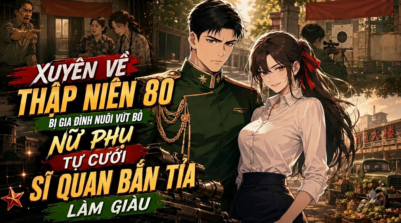 XUYÊN VỀ THẬP NIÊN 80 BỊ GIA ĐÌNH NUÔI VỨT BỎ NỮ PHỤ TỰ CƯỚI SĨ QUAN BẮN TỈA LÀM GIÀU