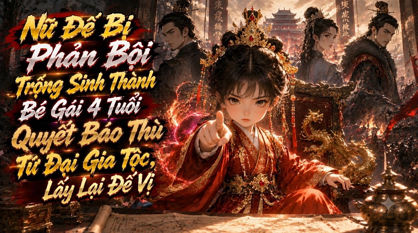 Nữ Đế Bị Phản Bội Trọng Sinh Thành Bé Gái 4 Tuổi Quyết Báo Thù Tứ Đại Gia Tộc, Lấy Lại Đế Vị thumbnail