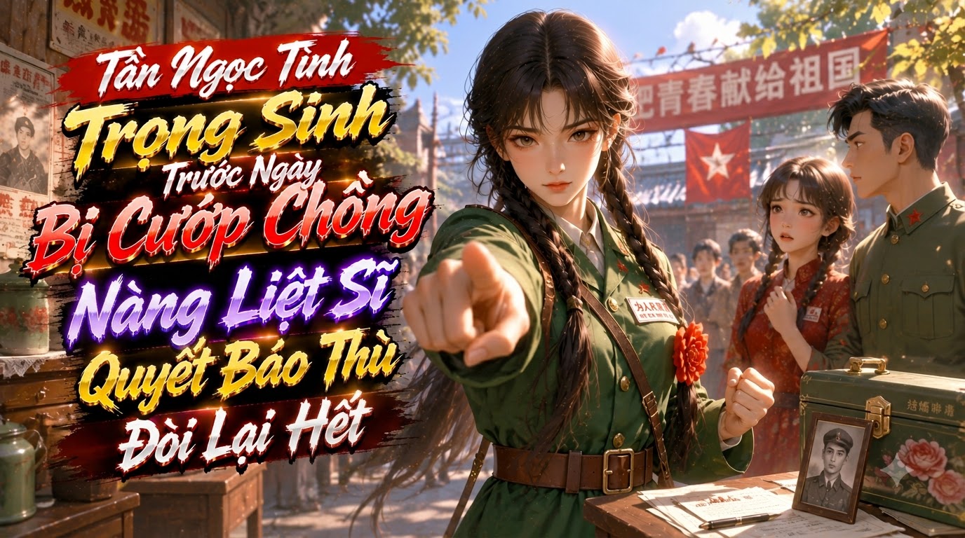 Tần Ngọc Tình Trọng Sinh Trước Ngày Bị Cướp Chồng Nàng Liệt Sĩ Quyết Báo Thù, Đòi Lại Hết thumbnail