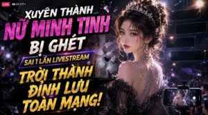 XUYÊN THÀNH NỮ MINH TINH BỊ GHÉT TRỜI THÀNH ĐỈNH LƯU TOÀN MẠNG SAI 1 LẦN LIVESTREAM cover