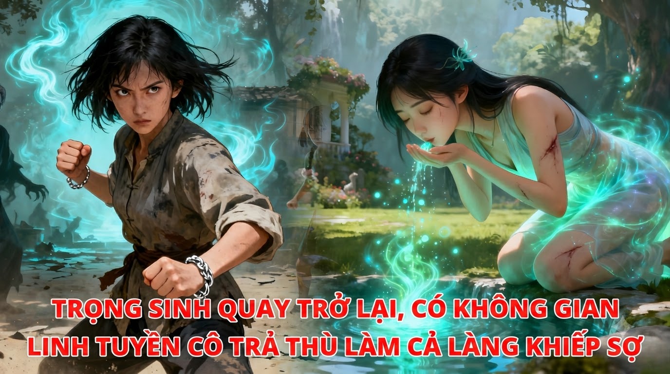 TRỌNG SINH QUAY TRỞ LẠI, CÓ KHÔNG GIAN LINH TUYỀN CÔ TRẢ THÙ LÀM CẢ LÀNG KHIẾP SỢ
