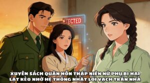 XUYÊN SÁCH QUÂN HÔN THẬP NIÊN NỮ PHỤ BỊ HẠI LẬT KÈO NHỜ HỆ THỐNG NHẶT LỖI VẠCH TRẦN NHÀ cover