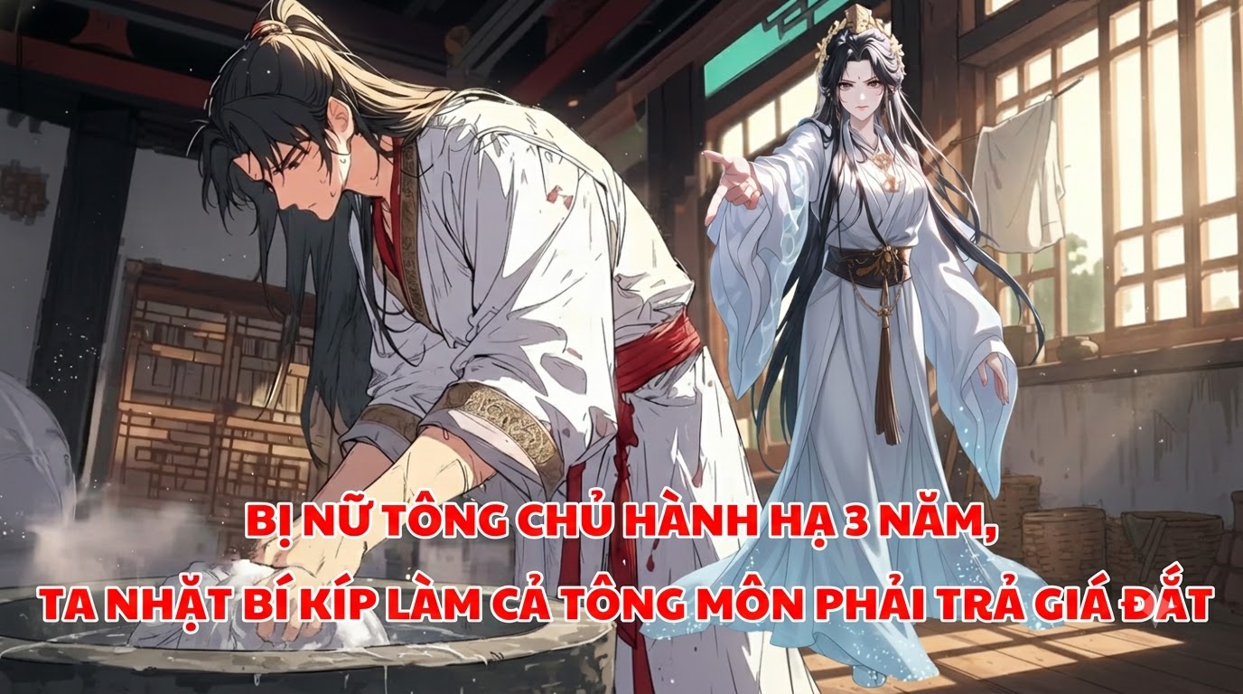 BỊ NỮ TÔNG CHỦ HÀNH HẠ 3 NĂM, TA NHẶT BÍ KÍP LÀM CẢ TÔNG MÔN PHẢI TRẢ GIÁ ĐẮT thumbnail