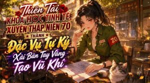 Thiên Tài Khoa Học Tinh Tế Xuyên Thập Niên 70 Thành Đặc Vụ Tự Kỷ Xài Bàn Tay Vàng Tạo Vũ Khí cover