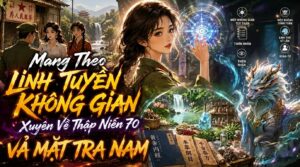 Mang Linh Tuyền Không Gian Xuyên Về Thập Niên 70 Làm Thần Y Vả Mặt Tra Nam cover