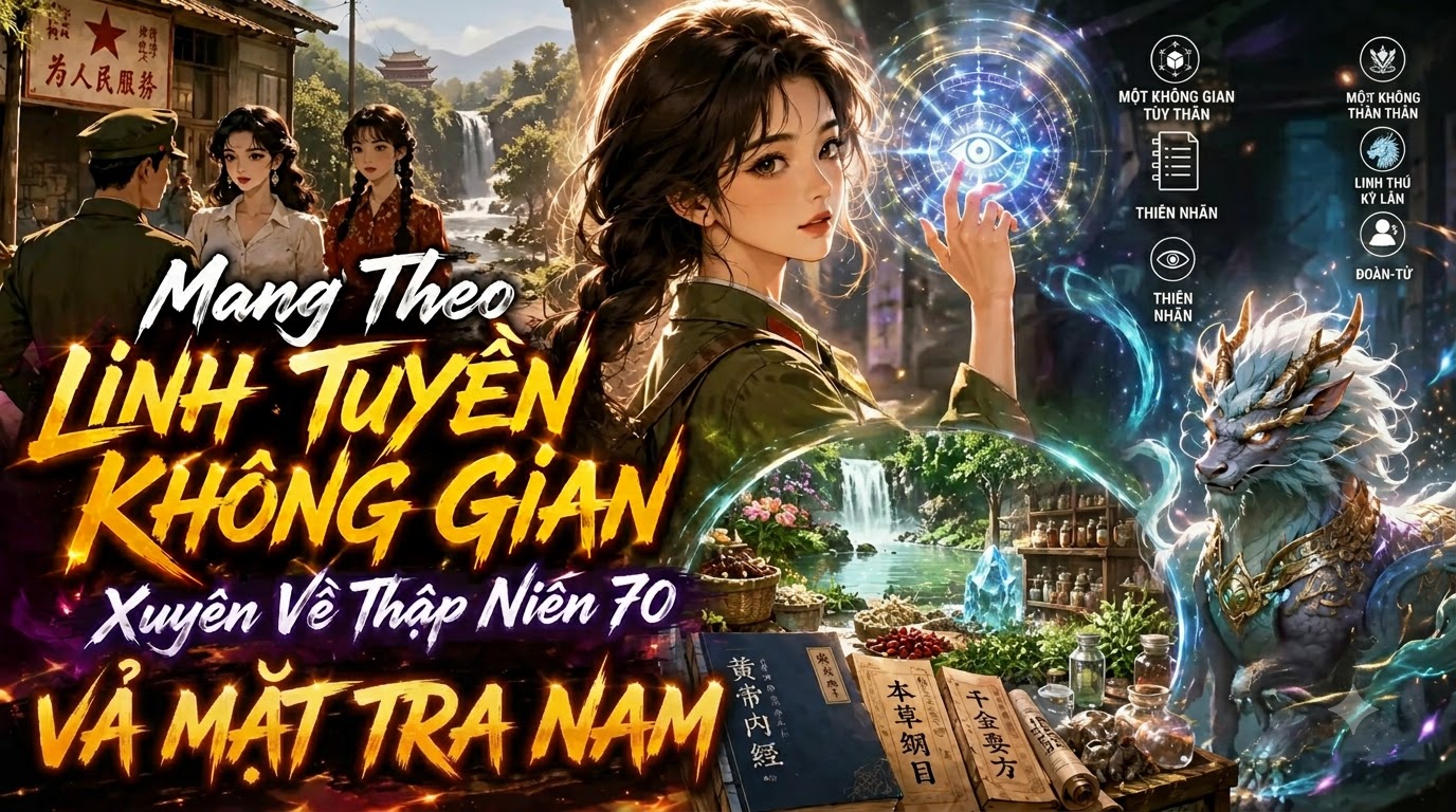 Mang Linh Tuyền Không Gian Xuyên Về Thập Niên 70 Làm Thần Y Vả Mặt Tra Nam thumbnail