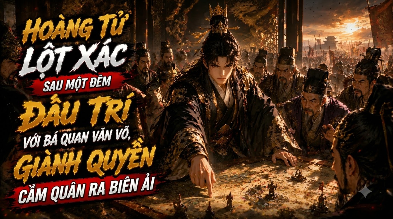 Hoàng Tử Lột Xác Sau Một Đêm Đấu Trí Với Bá Quan Văn Võ, Giành Quyền Cầm Quân Ra Biên Ải