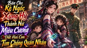 Bán Cho Kẻ Ngốc Xung Hỷ Thánh Nữ Miêu Cương Dắt Hai Con Tìm Chồng Quân Nhân cover
