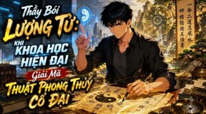 Thầy Bói Lượng Tử Khi Khoa Học Hiện Đại Giải Mã Thuật Phong Thủy Cổ Đại cover