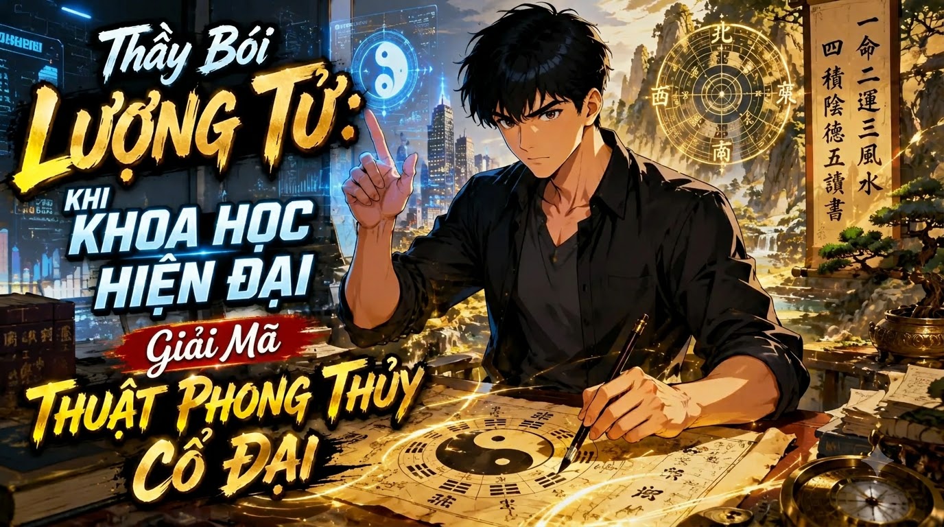 Thầy Bói Lượng Tử Khi Khoa Học Hiện Đại Giải Mã Thuật Phong Thủy Cổ Đại thumbnail